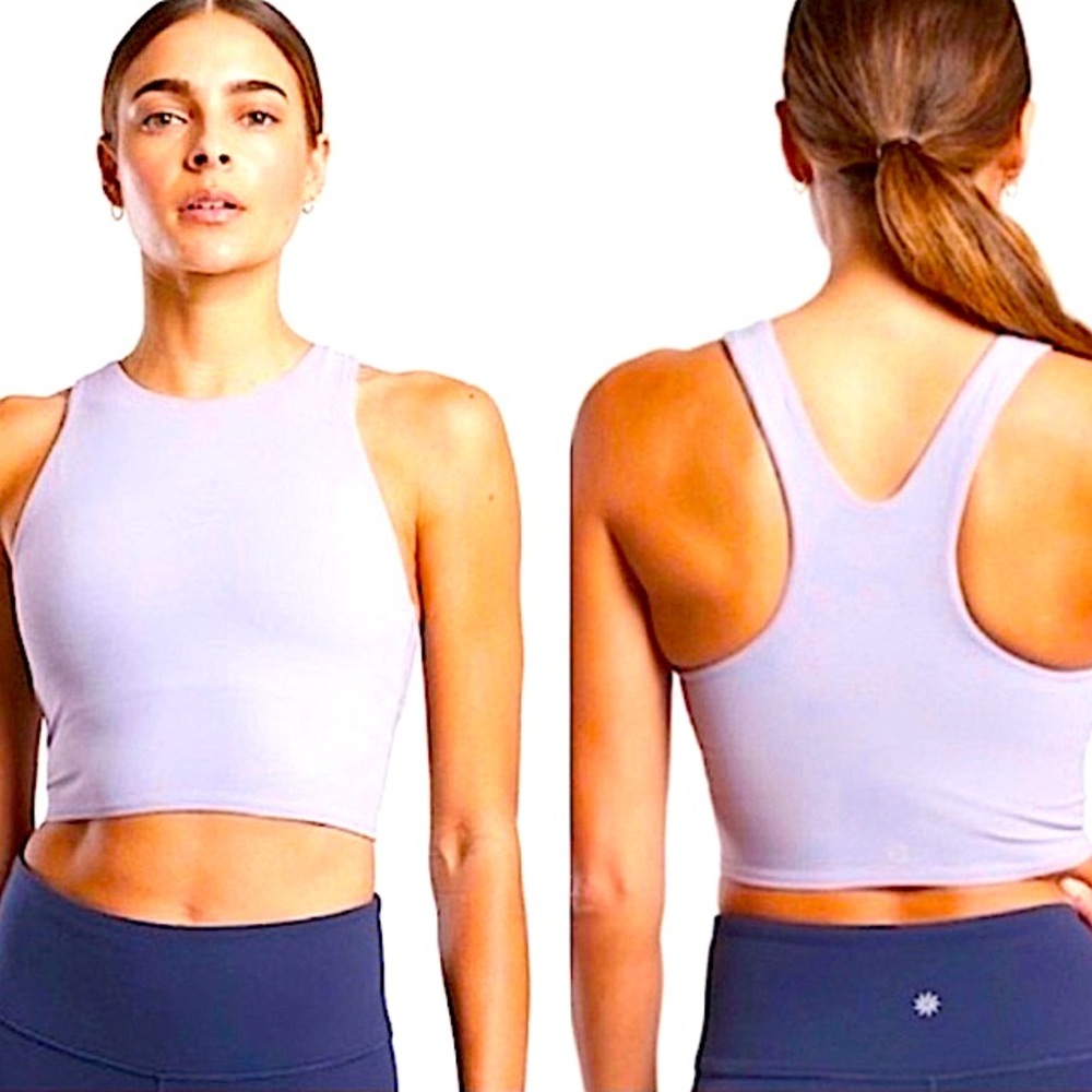 Athleta Lavender Racerback Top